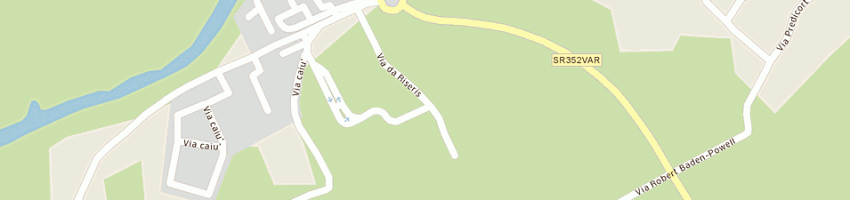 Mappa della impresa holiday di venica marco e c sas a CERVIGNANO DEL FRIULI