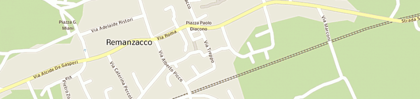 Mappa della impresa arcidiocesi di udine a UDINE