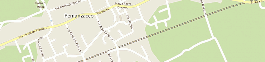 Mappa della impresa passelli aldo a REMANZACCO