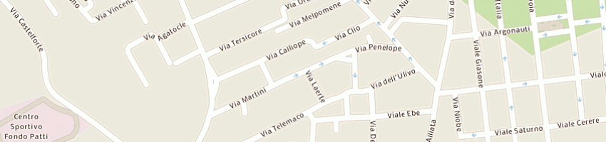 Mappa della impresa de luca di de luca andrea e csnc a PALERMO