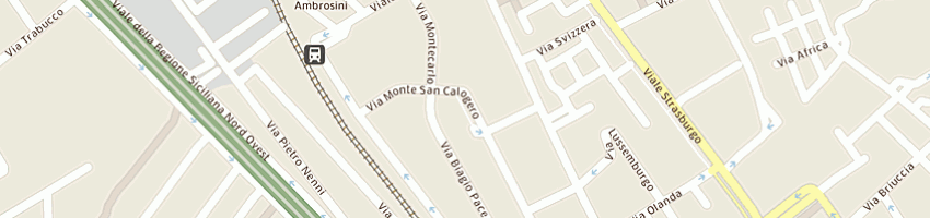 Mappa della impresa santoro pietro a PALERMO