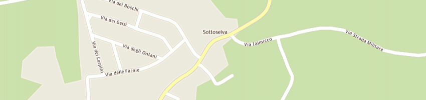 Mappa della impresa cescutti aldo a PALMANOVA