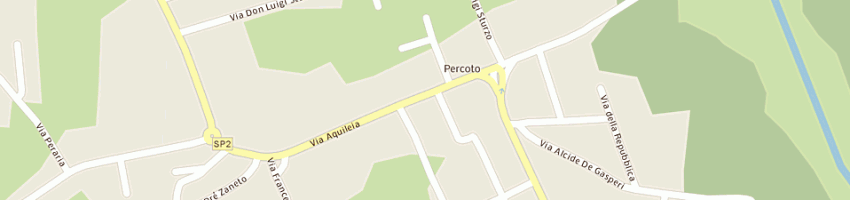 Mappa della impresa cento idee di bertoldi irene e carla snc a PAVIA DI UDINE