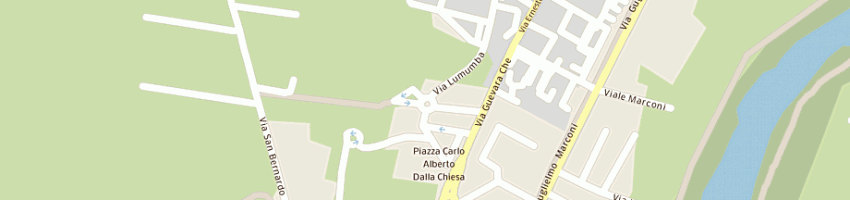 Mappa della impresa laser pav srl a CHIARAVALLE