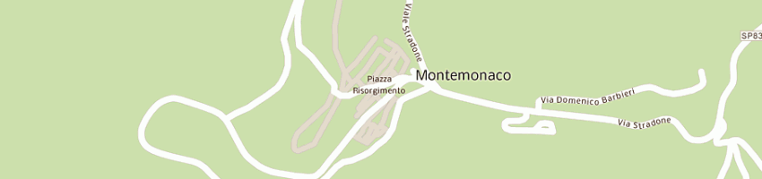 Mappa della impresa bar zocchi massimo a MONTEMONACO