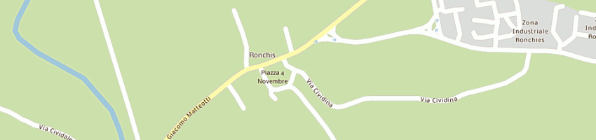 Mappa della impresa arista soc coop arl a UDINE
