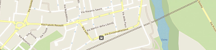 Mappa della impresa moroni mauro a CHIARAVALLE