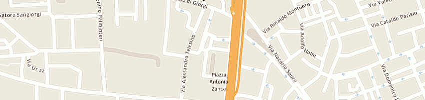 Mappa della impresa ziino colanino giuseppina a PALERMO