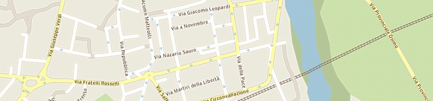 Mappa della impresa protesis di gambella e pandolfi snc a CHIARAVALLE
