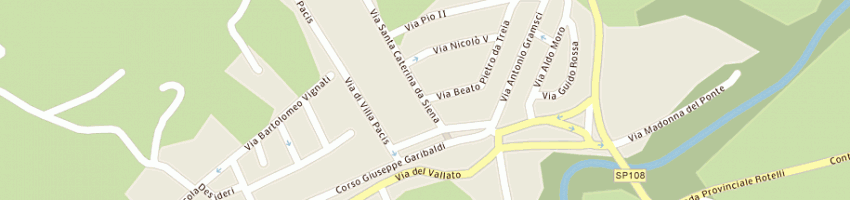 Mappa della impresa fraticelli alessandro a TREIA