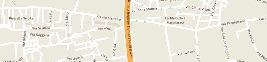 Mappa della impresa istituto suore cappuccine a PALERMO