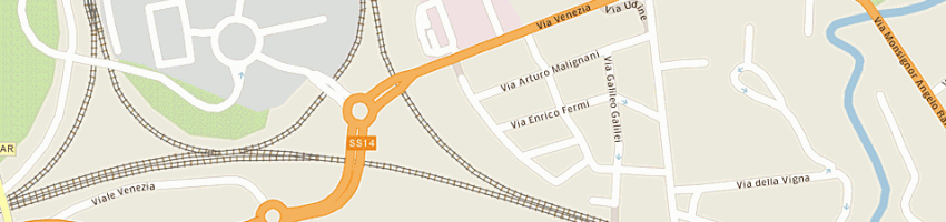 Mappa della impresa tapparello fabrizio a UDINE
