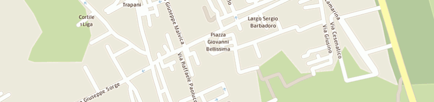 Mappa della impresa scuole pubbliche istituto professionale alberghiero di stato e convitto a PALERMO