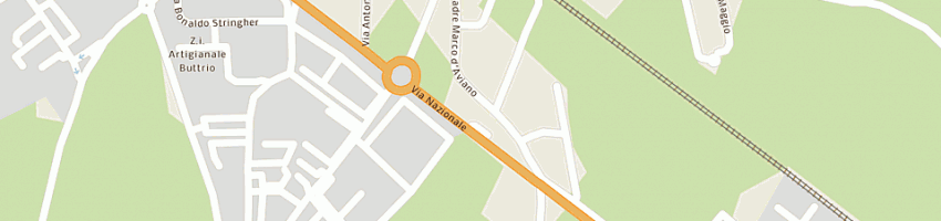 Mappa della impresa piceni nicola e matteo sdf a BUTTRIO