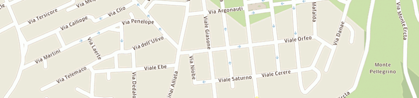 Mappa della impresa scuole pubbliche scuole elementari statali a PALERMO