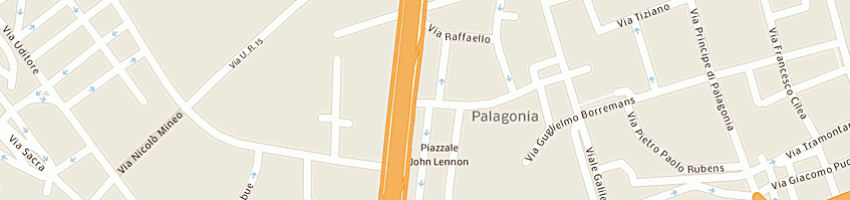 Mappa della impresa sorrentino rosario a PALERMO