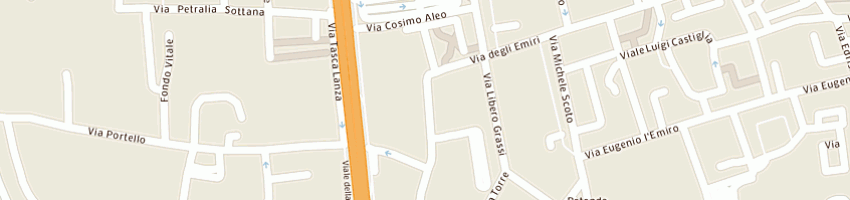 Mappa della impresa carollo giuseppe a PALERMO