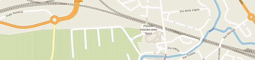 Mappa della impresa vega international tools spa a CERVIGNANO DEL FRIULI
