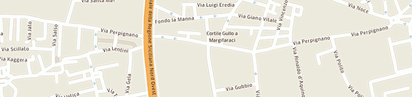 Mappa della impresa martines francesco fortunato a PALERMO