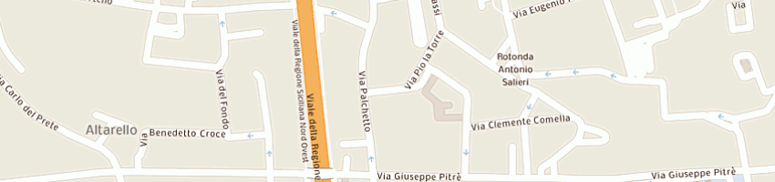 Mappa della impresa da peppino srl a PALERMO