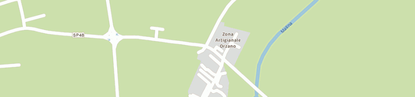 Mappa della impresa rossi angelo walter a REMANZACCO