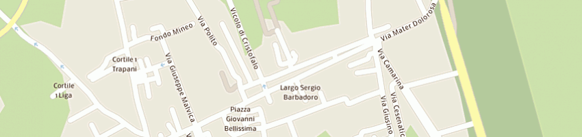 Mappa della impresa sigea srl a PALERMO