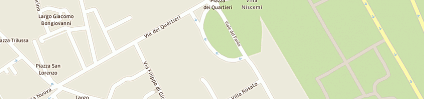 Mappa della impresa arico' rita a PALERMO