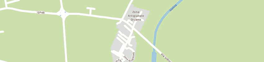 Mappa della impresa micolini luigi e c snc a REMANZACCO