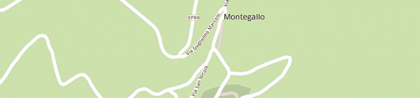 Mappa della impresa poste italiane spa a MONTEGALLO