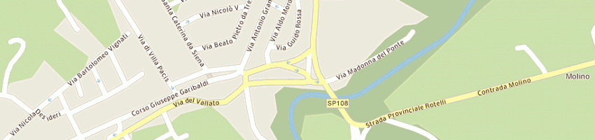 Mappa della impresa myosotis di francioni maria teresa a TREIA