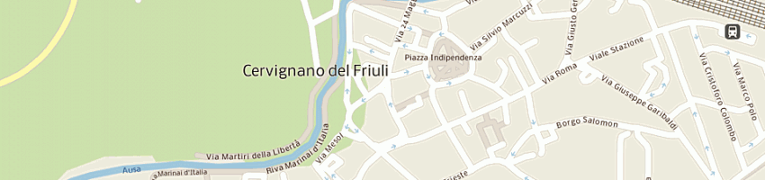 Mappa della impresa banca popolare di vicenza scparl a CERVIGNANO DEL FRIULI