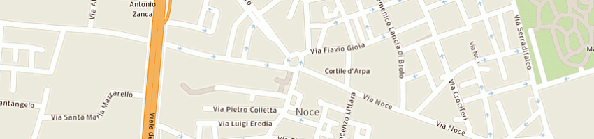 Mappa della impresa di benedetto michele a PALERMO