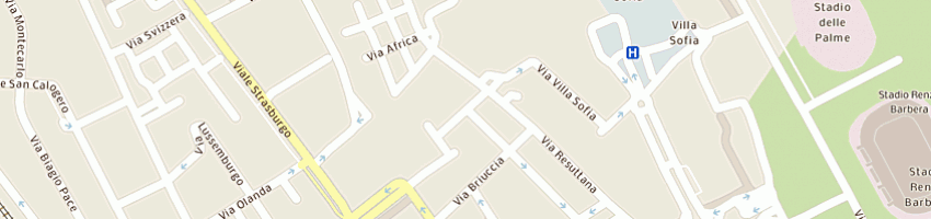 Mappa della impresa municipio di palermo a PALERMO