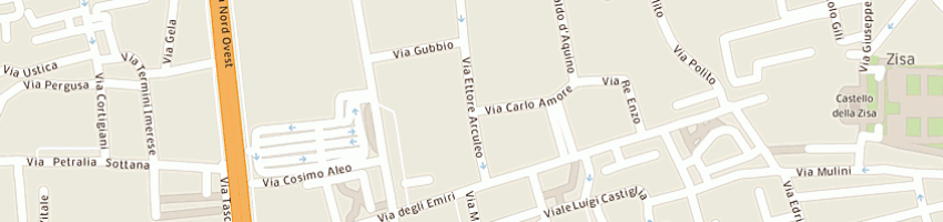 Mappa della impresa cartolibrolandia di luciano vaiana a PALERMO