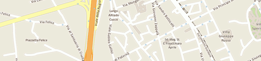 Mappa della impresa vadatec di d'accardi valentina a PALERMO
