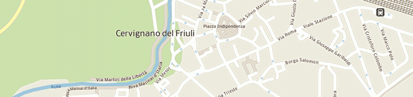 Mappa della impresa age of vitrae srl a CERVIGNANO DEL FRIULI