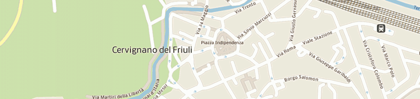 Mappa della impresa 6donna snc di milocco r e c a CERVIGNANO DEL FRIULI