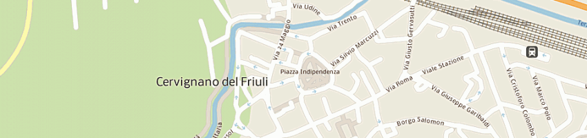 Mappa della impresa acampora marco a CERVIGNANO DEL FRIULI