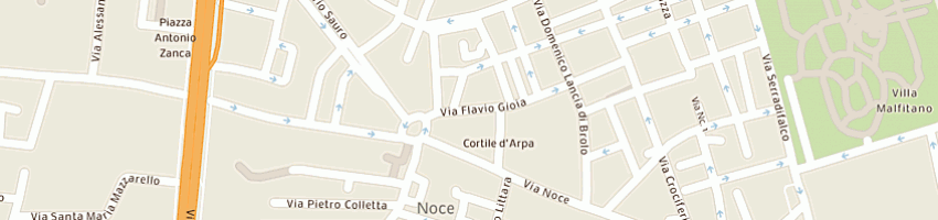 Mappa della impresa telecim srl a PALERMO