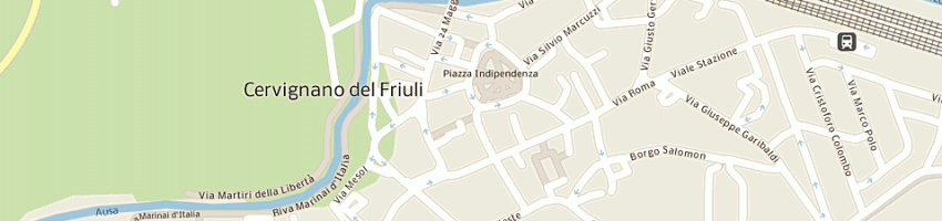 Mappa della impresa associazione culturale teatro pasolini a CERVIGNANO DEL FRIULI