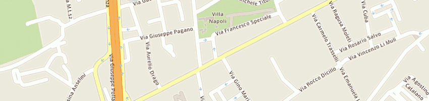 Mappa della impresa carnevale daniela a PALERMO