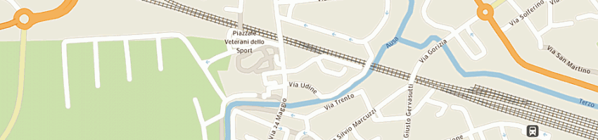 Mappa della impresa rutigliano domenico a CERVIGNANO DEL FRIULI