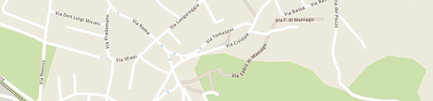 Mappa della impresa passone gabriella a BUTTRIO