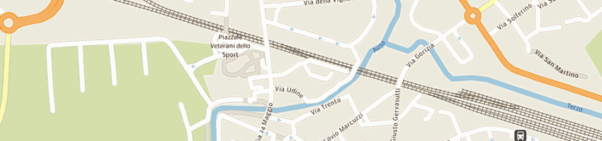 Mappa della impresa modern line di karneluti robert a CERVIGNANO DEL FRIULI
