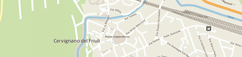 Mappa della impresa assicurazione assicura srl a CERVIGNANO DEL FRIULI