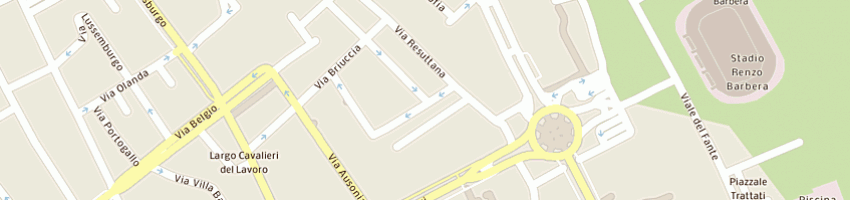 Mappa della impresa piscitello maurizio a PALERMO