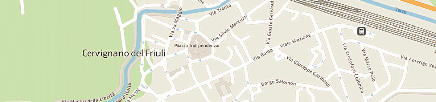 Mappa della impresa gespi srl a CERVIGNANO DEL FRIULI