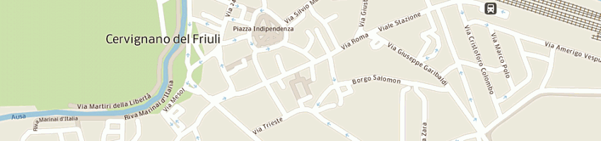Mappa della impresa fattor fiorella a CERVIGNANO DEL FRIULI