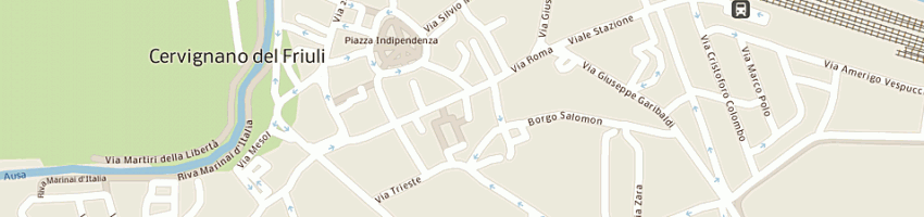 Mappa della impresa acli patronato a CERVIGNANO DEL FRIULI