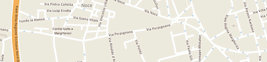 Mappa della impresa arrigo giovanni battista a PALERMO